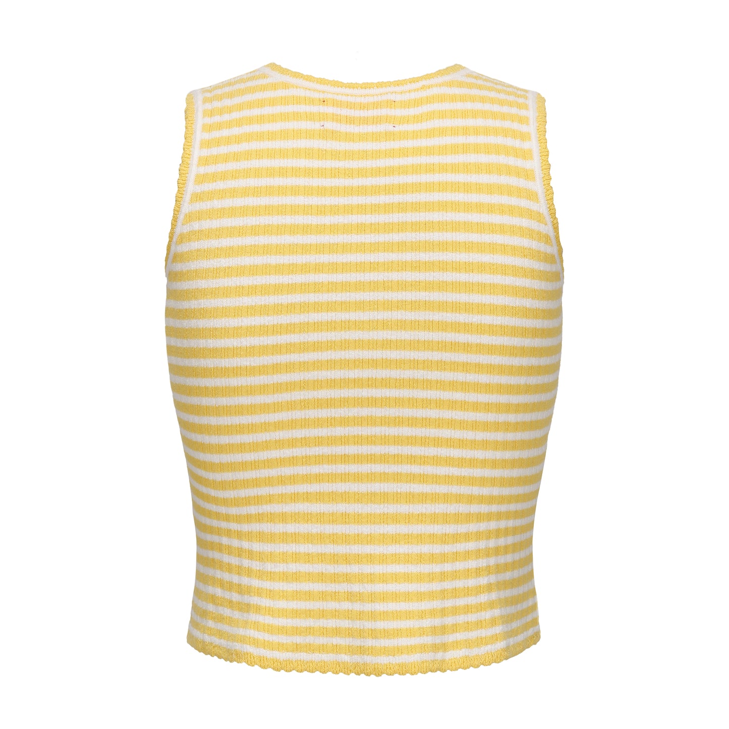 YELLOW MIMI VEST AND MIMI MINI SKIRT