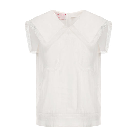 WHITE INNOCENCE TOP