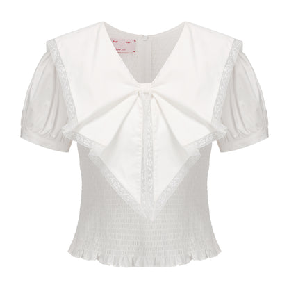 WHITE ORIGAMI SHIRT