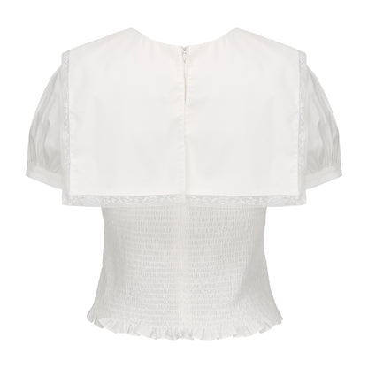 WHITE ORIGAMI SHIRT