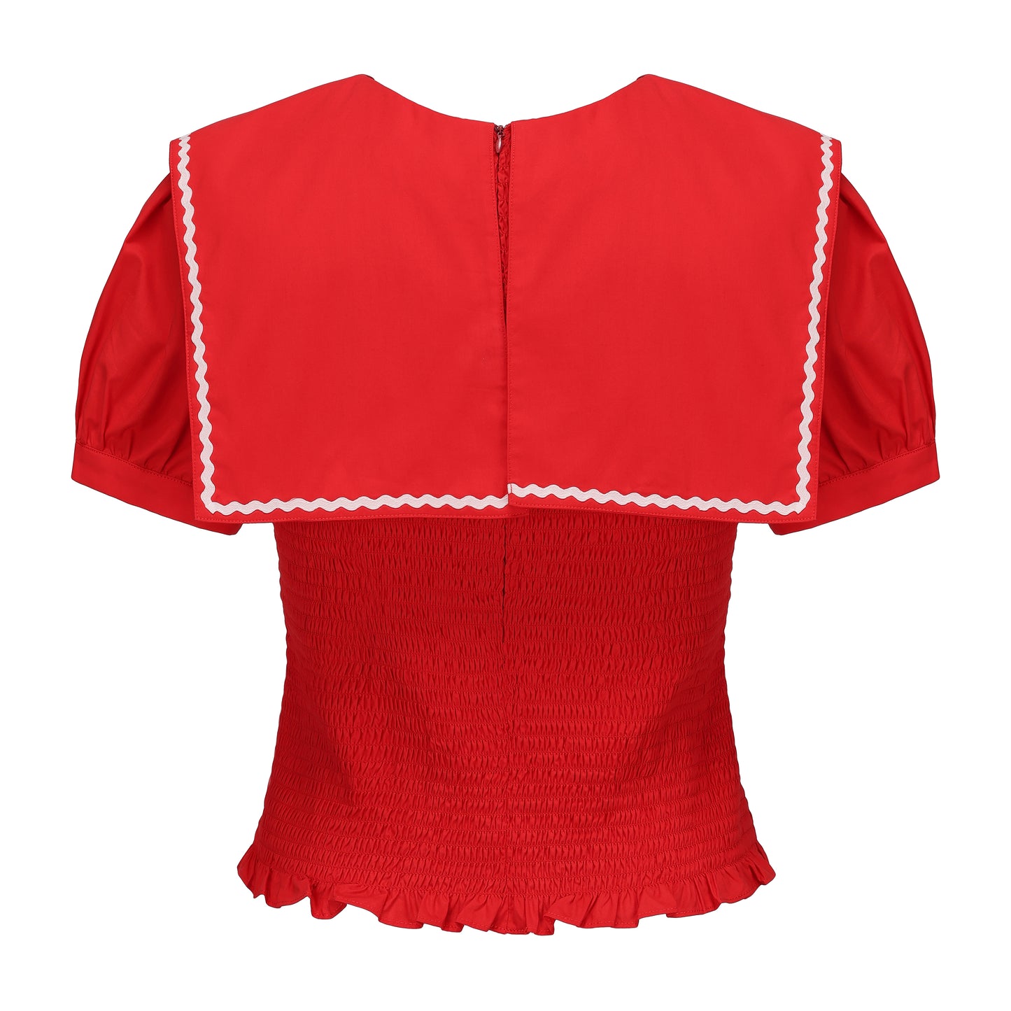 RED ORIGAMI SHIRT
