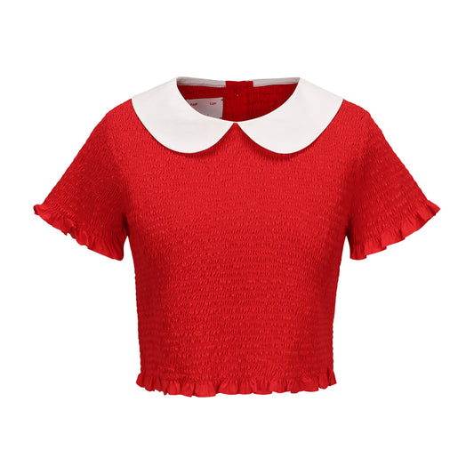 RED GRIGGLE SMOCK SHIRT