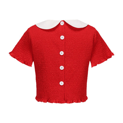 RED GRIGGLE SMOCK SHIRT
