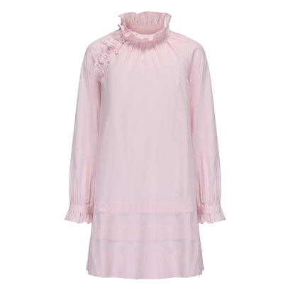 PINK GINGHAM PAW PAW DRESS