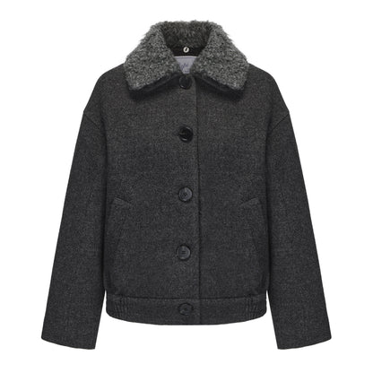 GREY WARMY JACKET
