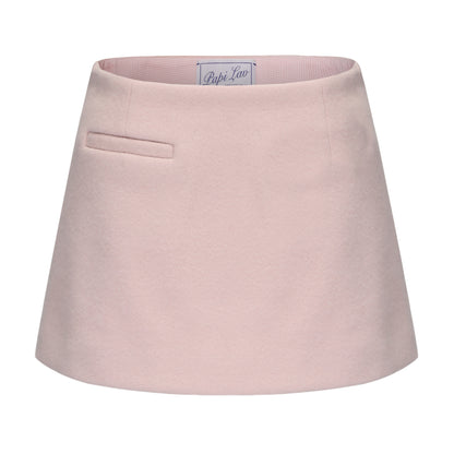 PINK HAPPY MINI SKIRT