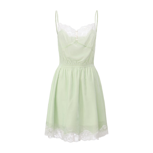 LIGHT GREEN AMBIGUOUS DRESS