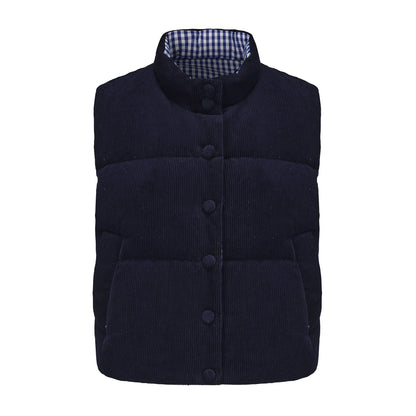 BLUE GRANDMA'S VEST