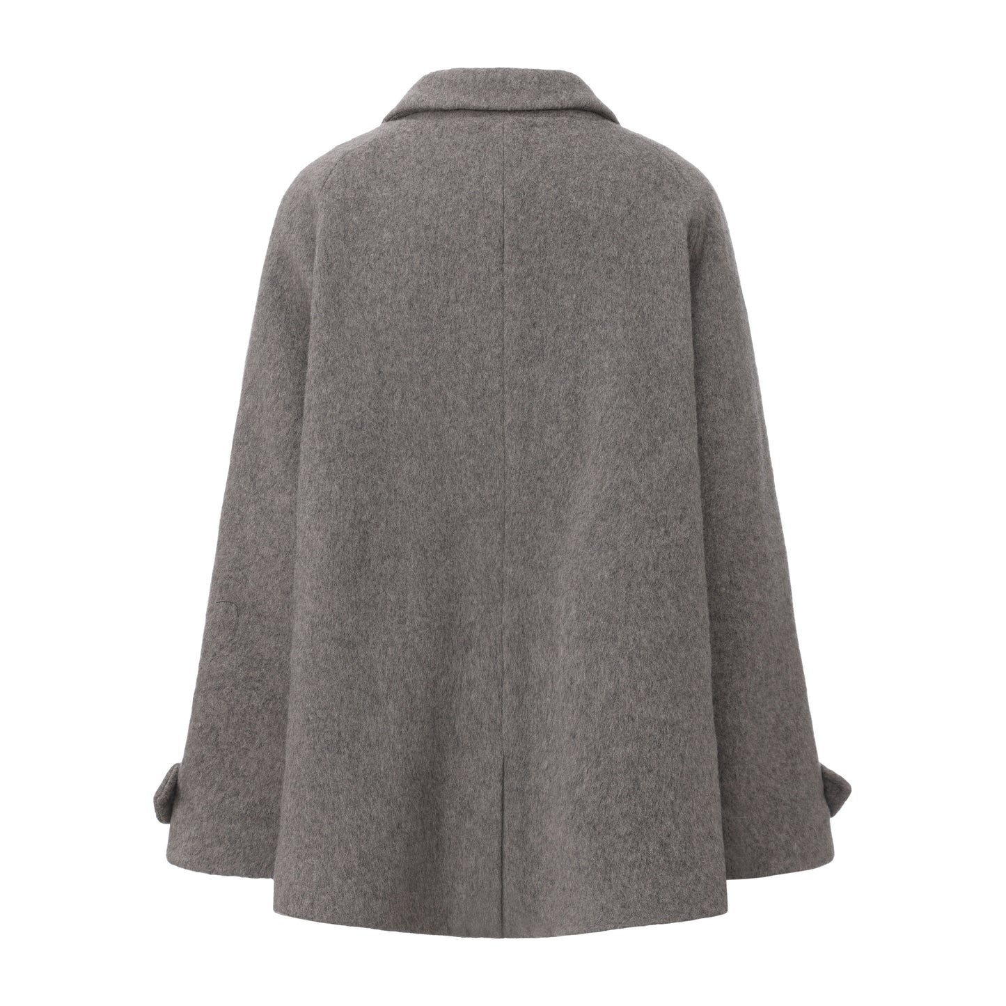 GREY LOVE KNOT COAT