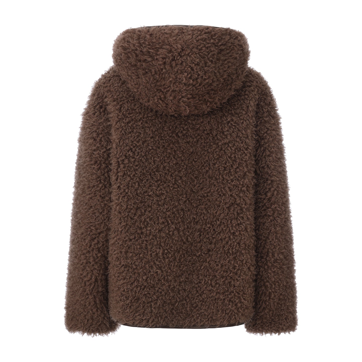 CHESTNUT CORA HOODED COAT