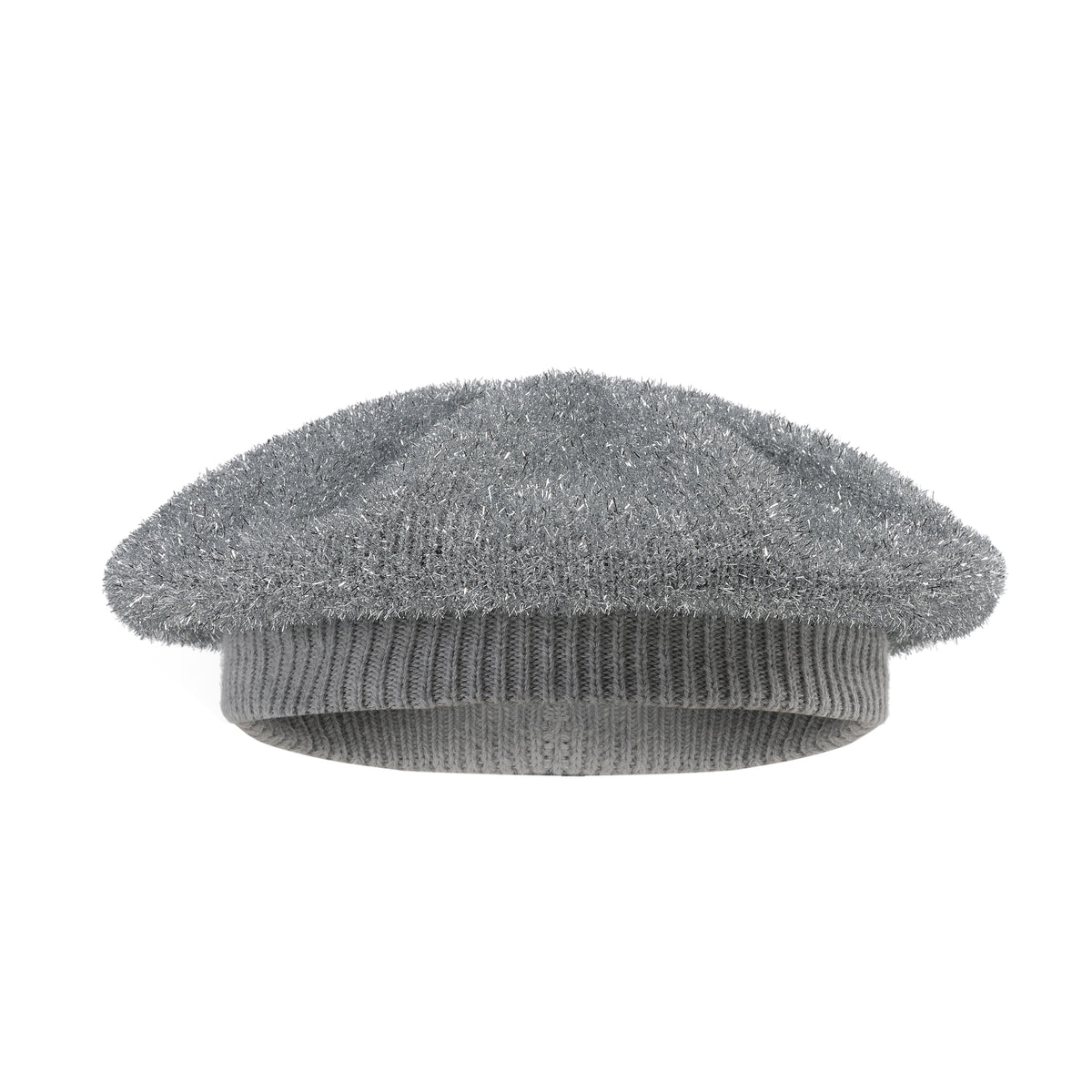 SHINY KNIT BERET