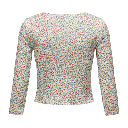 FLORAL PRINT DIARY CARDIGAN
