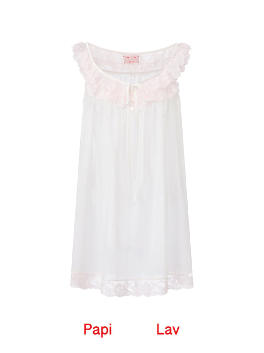 White Mellow Nightgown