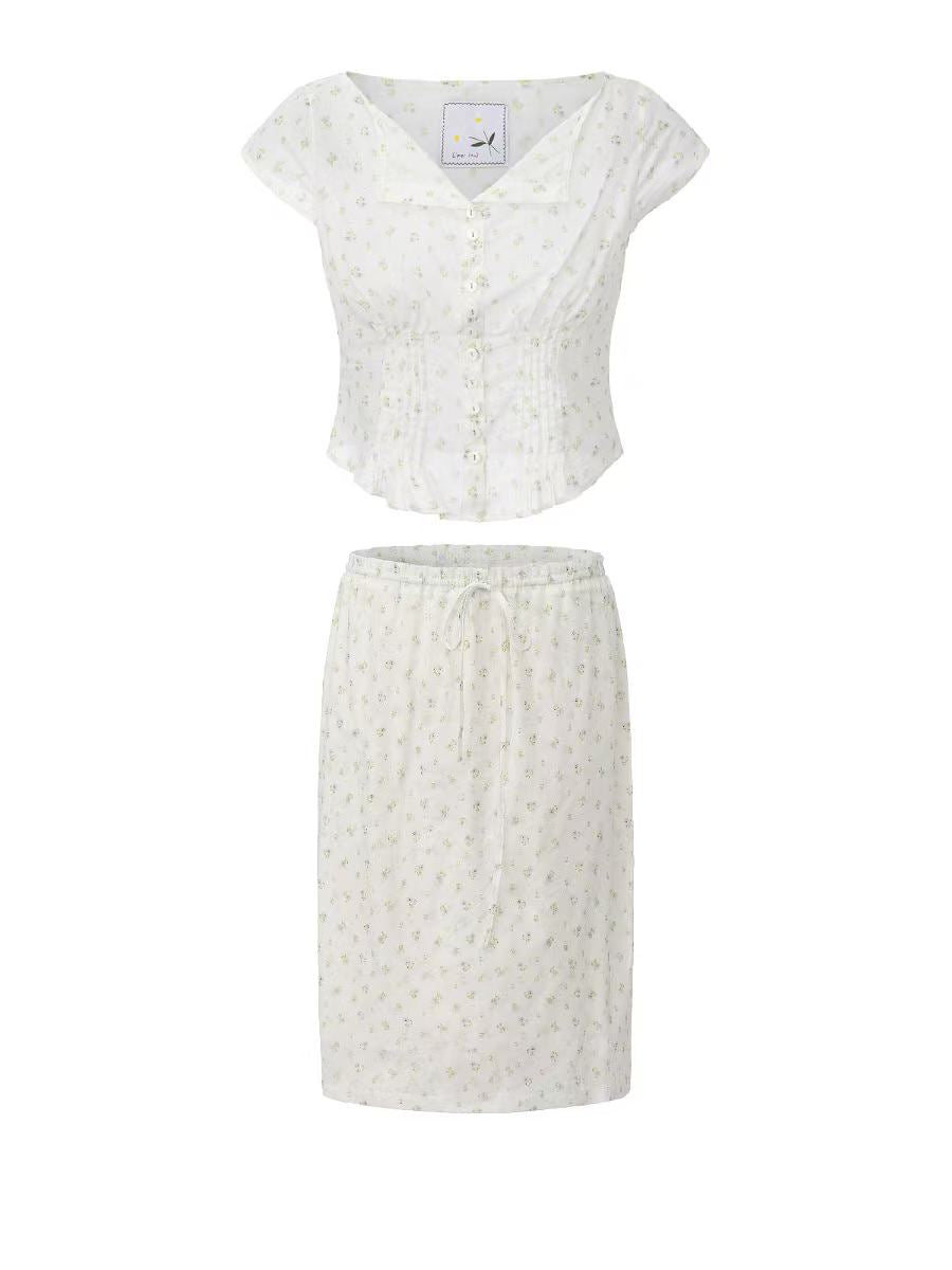 WHITE PRINT SET