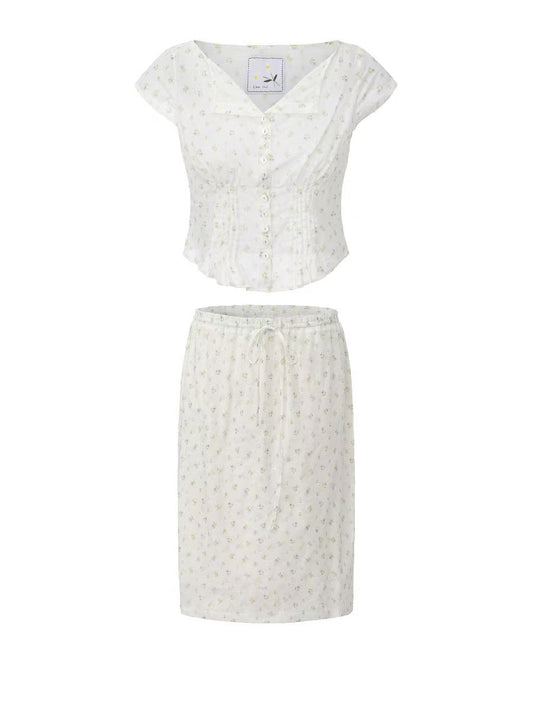 WHITE PRINT SET