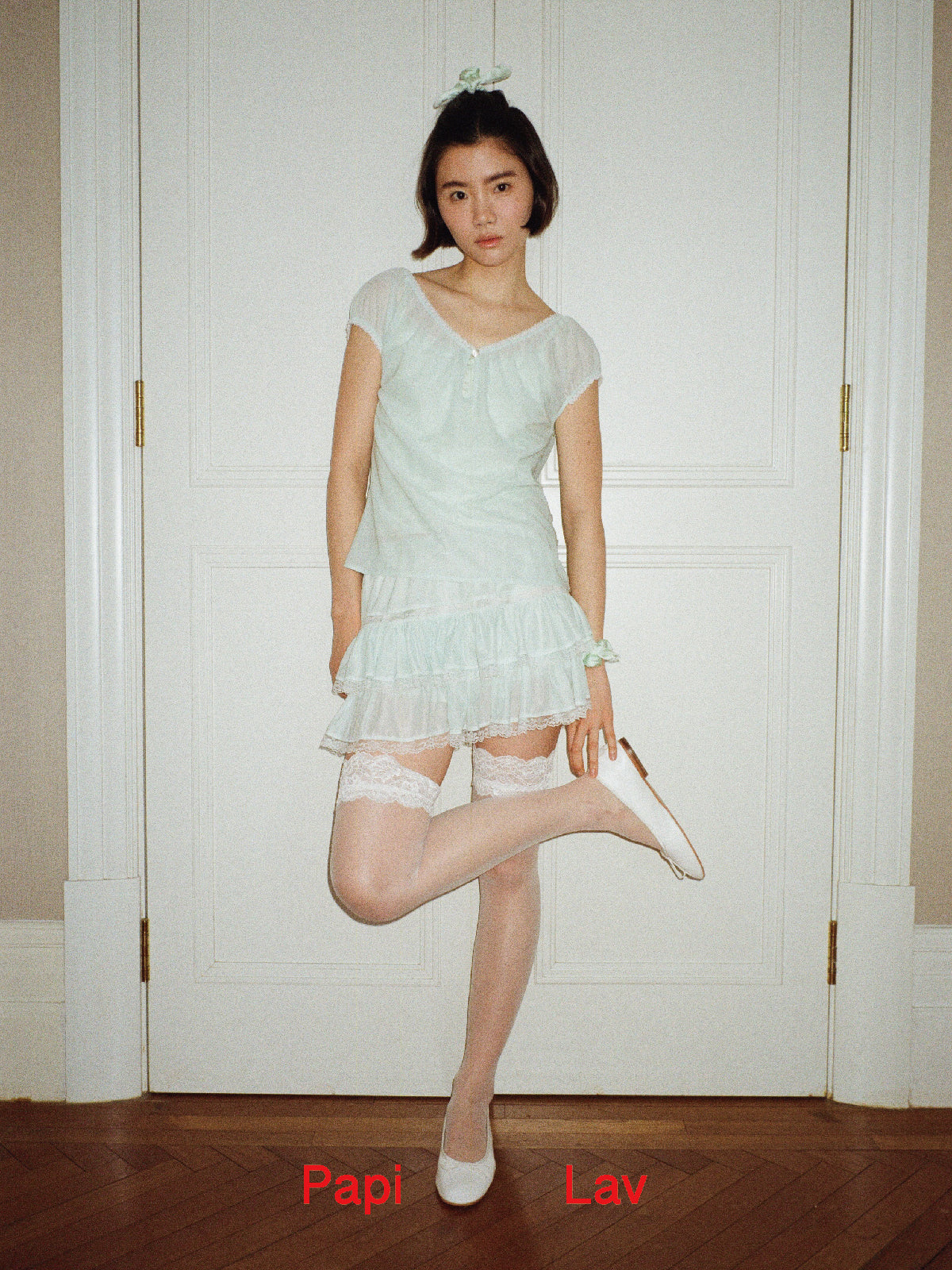 MINT GREEN CARRIE SKIRT