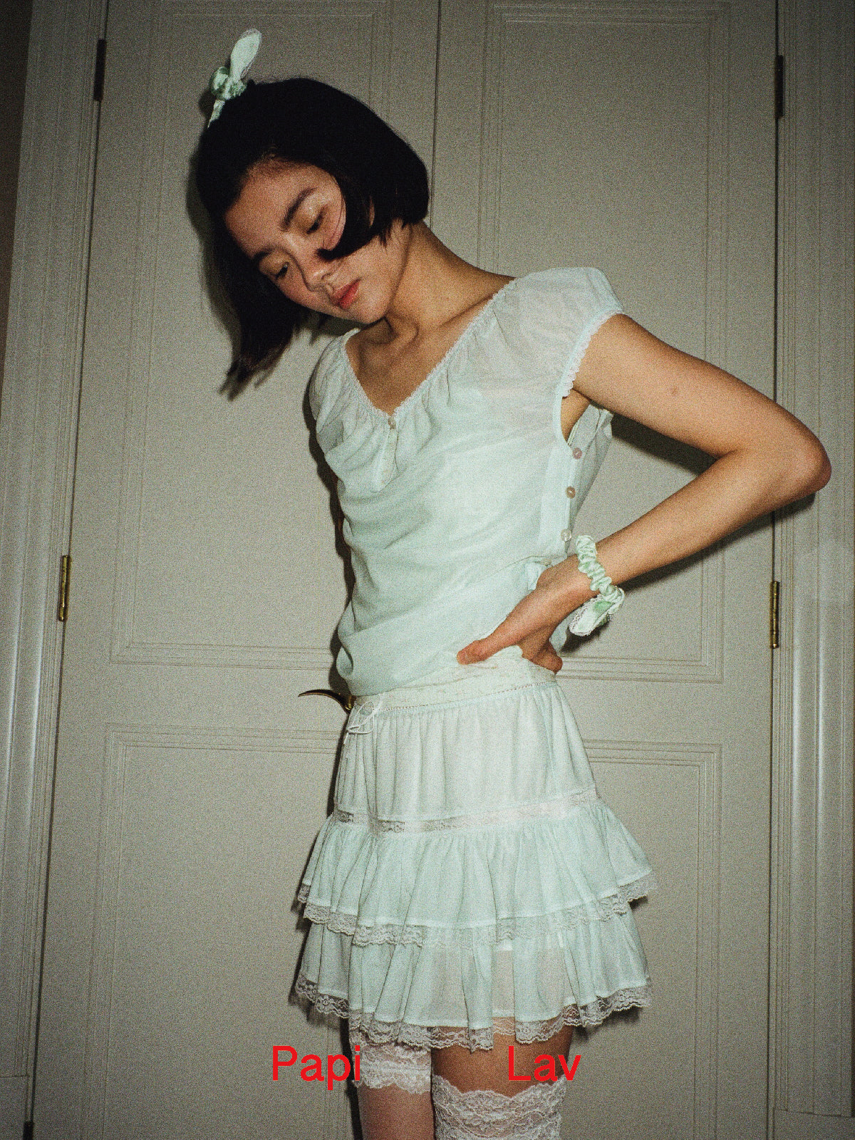 MINT GREEN CARRIE SKIRT