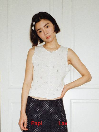 BEIGE DEMURE VEST
