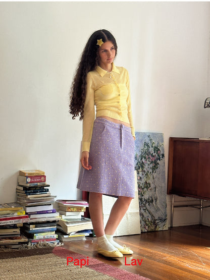YELLOW ELSA KNIT SHIRT