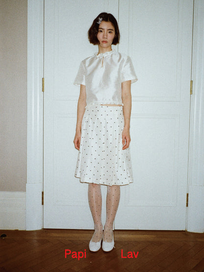 WHITE MARIE TOP