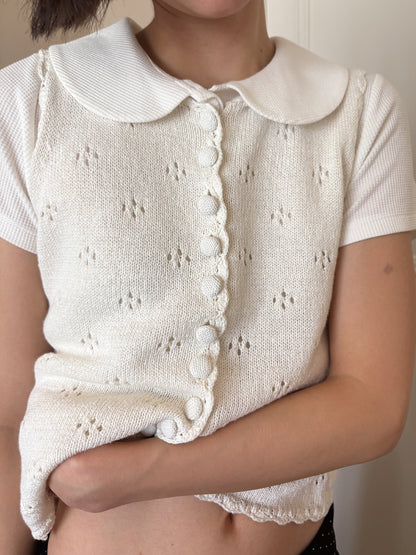 BEIGE DEMURE VEST
