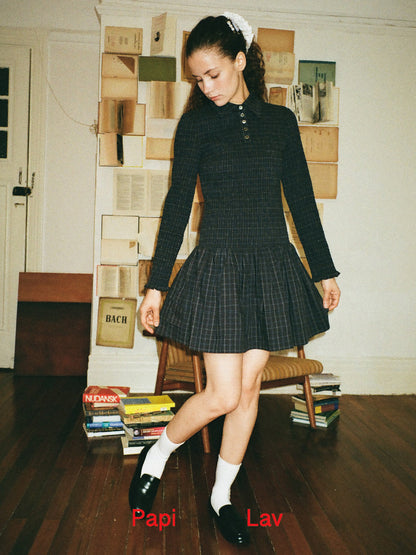 GROGERIA SMOCK SHIRT DRESS