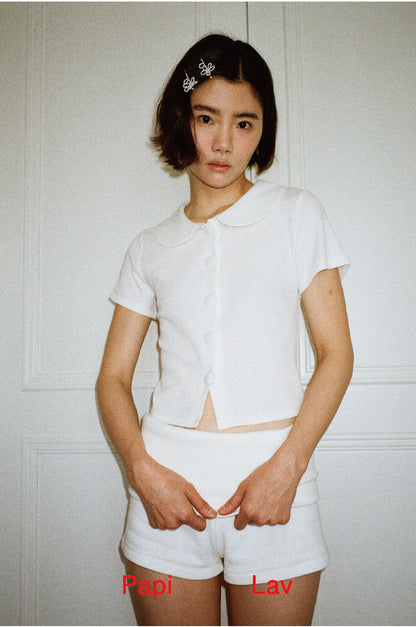 WHITE RIZZ SHIRT