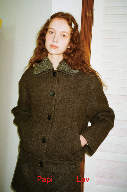 GREY WARMY JACKET